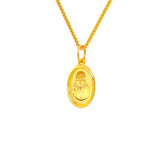 Pendant Lord  Sai Baba 22K Gold